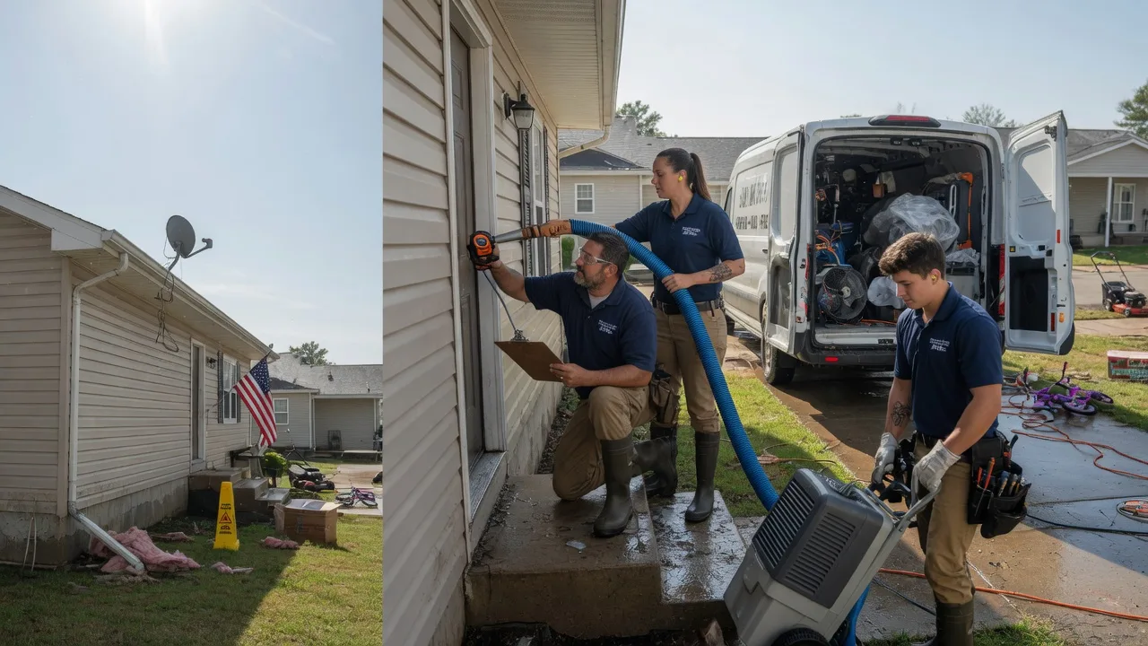 Ceiling Water Damage Restoration in Centrahoma, OK near me